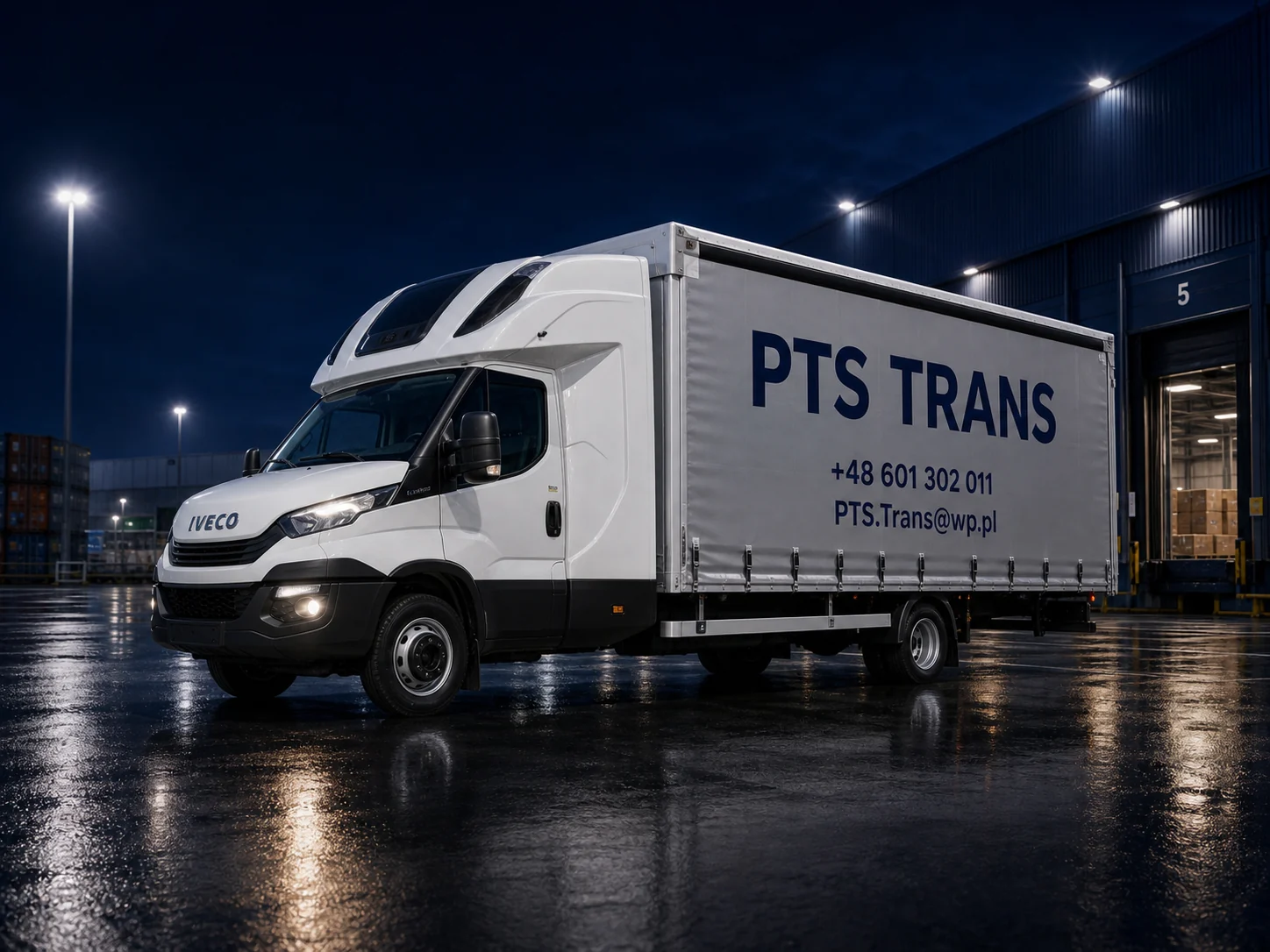 Auto plandekowe PTS TRANS